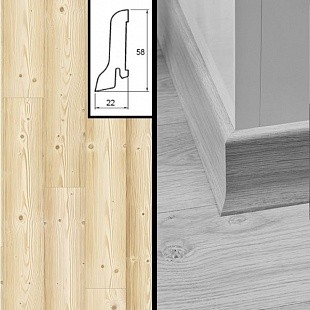 Ламинированный плинтус QSSK01860