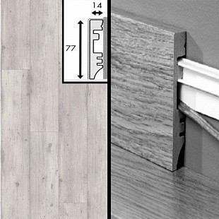 Ламинированный плинтус QSINCP01861