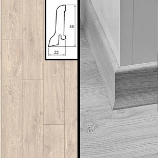 Ламинированный плинтус QSSKR01655