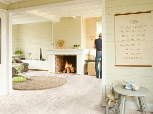 Ламинат Quick-Step Eligna U1235 Сосна белая затертая